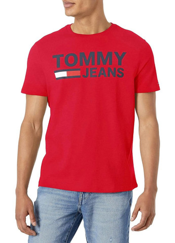Червона футболка Tommy Hilfiger