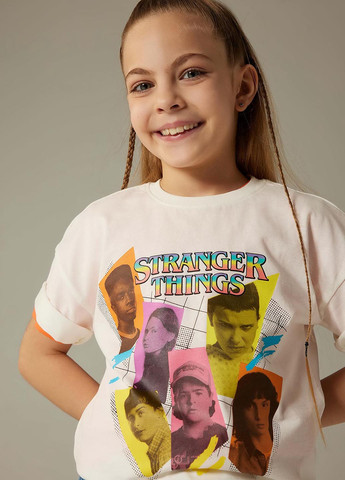 Біла літня футболка DeFacto A2312A8-ER136