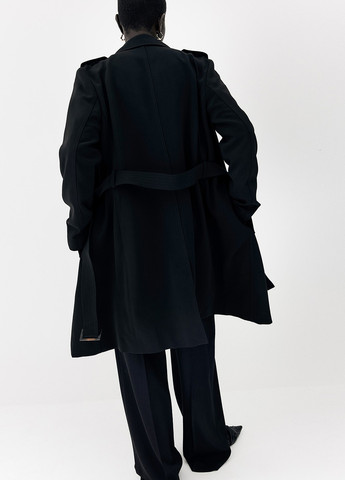 Плащ H&M тренчкот на гудзиках демісезон (365716968)