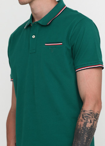Поло Gant логотип зелене кежуал