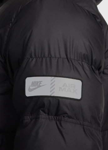 Чорна демісезонна куртка hf6603-010 Nike M NSW SF WR PL-FLD AIR MAX JKT