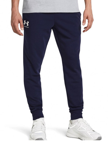 Синие кэжуал, спортивные демисезонные джоггеры брюки Under Armour