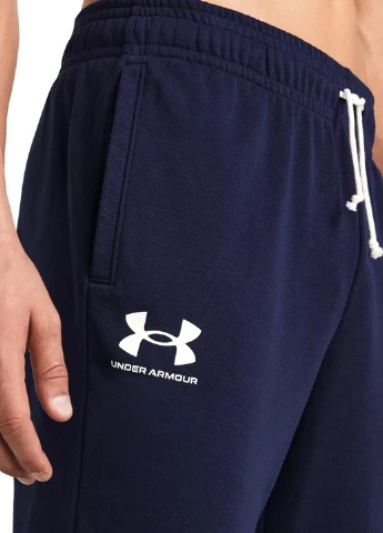 Синие кэжуал, спортивные демисезонные джоггеры брюки Under Armour