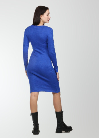 Синее кэжуал платье Mtp однотонное
