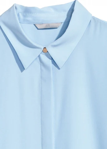 Блакитна блуза H&M