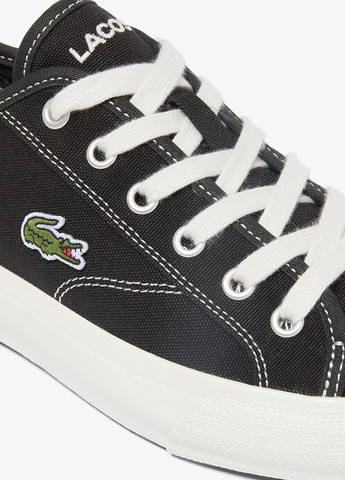 Чорні кеди Lacoste