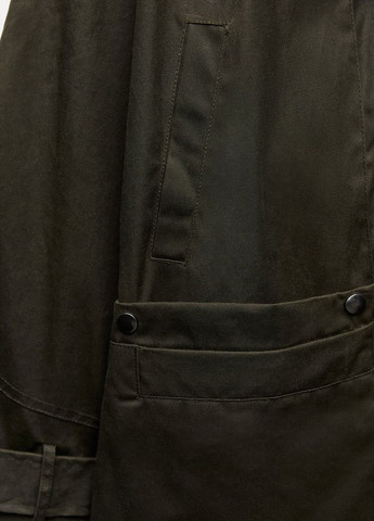 Зеленая демисезонная куртка куртка-трансформер Zara