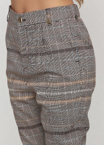 Серые кэжуал демисезонные прямые брюки Mos Mosh
