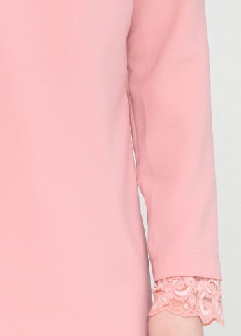 Розовое кэжуал платье Ciolla однотонное
