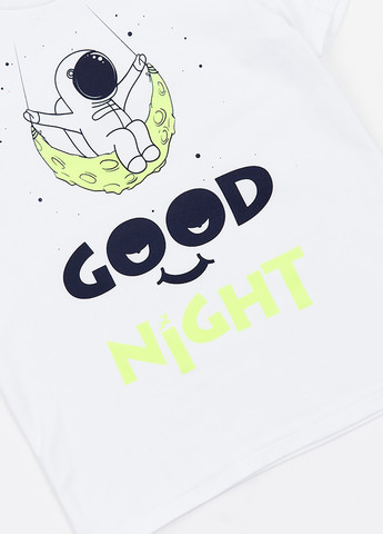 Комбинированная всесезон пижама (футболка, брюки) футболка + брюки Garnamama