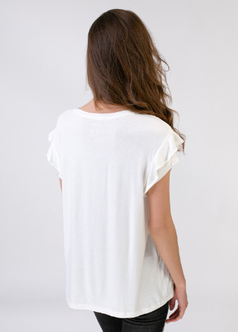 Белая летняя футболка ESMARA BY HEIDI KLUM