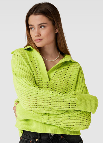 Салатовый демисезонный пуловер пуловер Tom Tailor