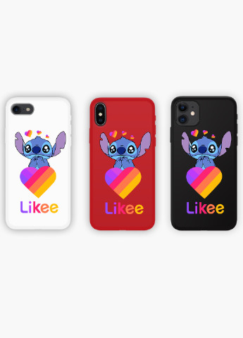 Чехол силиконовый Apple Iphone Xs Max Стич Лайк (Stitch Likee) (8226-1596) MobiPrint (219485792)