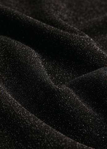 Черное кэжуал, коктейльное платье с открытой спиной H&M однотонное