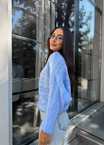 Блакитний демісезонний джемпер джемпер No Brand