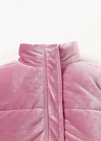 Розово-лиловая демисезонная куртка SHEIN