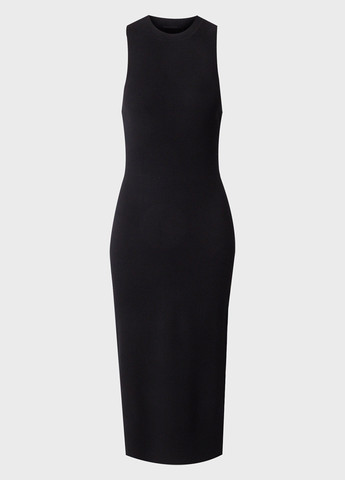 Чорна кежуал сукня футляр Drykorn однотонна