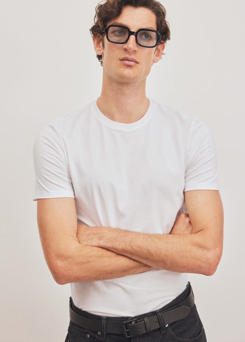 Белая футболка H&M