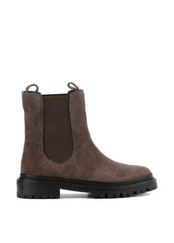 Осенние ботинки челси Le'BERDES без декора из натуральной замши