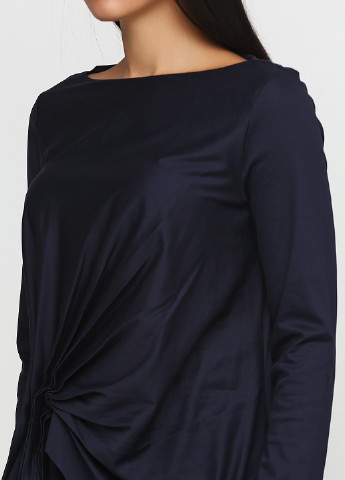 Темно-синяя демисезонная блуза Cos