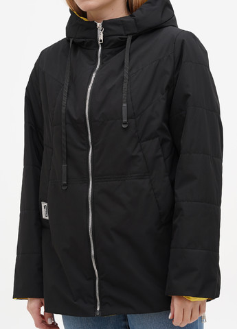 Чорна демісезонна куртка Eva Classic