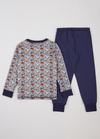 Комбинированная всесезон пижама (лонгслив, брюки) лонгслив + брюки ArDoMi