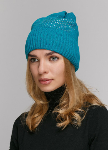 Зимняя теплая женская шапка на флисовой подкладке 550685 Merlini (249643140)
