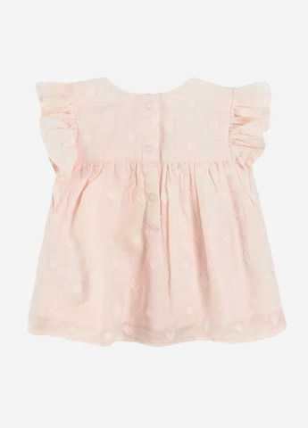 Светло-розовая в горошек блузка Cool Club летняя