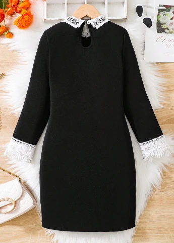 Чорна сукня SHEIN (322909368)