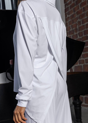 Белая всесезон пижама (рубашка, брюки) рубашка + брюки TOTALFIT