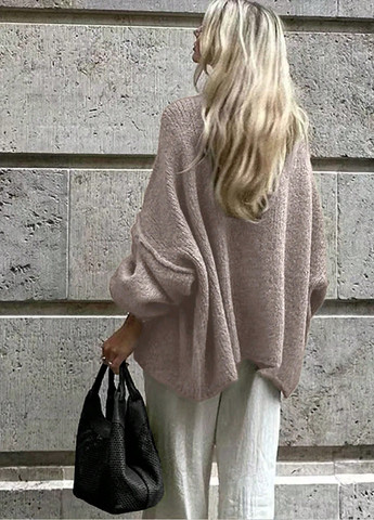 Темно-бежевый демисезонный кардиган SHEIN