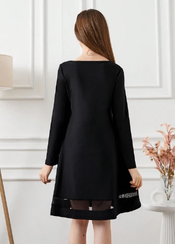 Чорна сукня SHEIN (309375415)