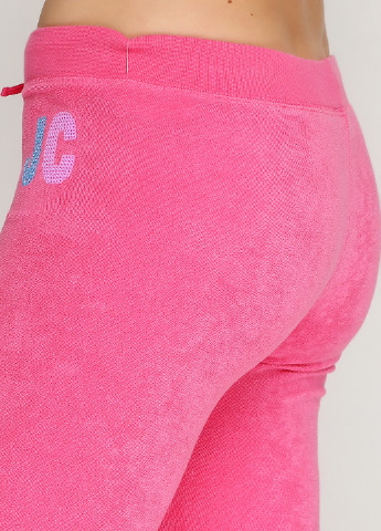 Розовые спортивные демисезонные брюки Juicy Couture