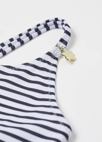 Білий літній купальник H&M
