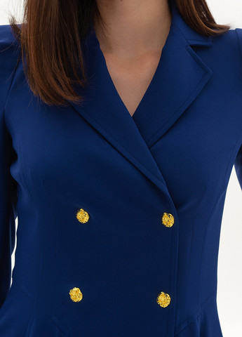 Синя кежуал сукня кльош BGL однотонна