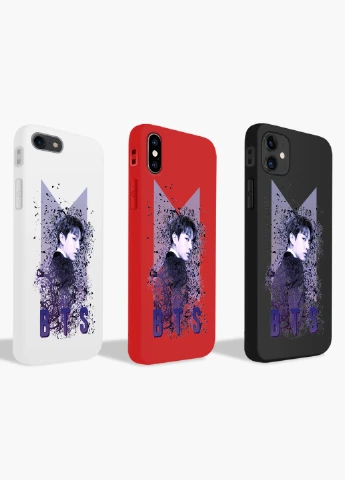 Чохол силіконовий Apple Iphone Xs БТС (BTS) (8938-1065) MobiPrint (219348191)