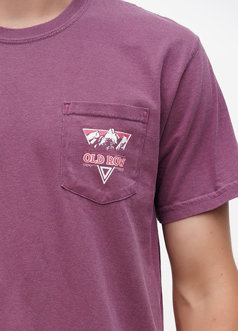 Бордовая футболка Comfort Colors