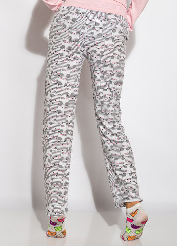 Рожева всесезон пижама (лонгслив, брюки) лонгслив + брюки Time of Style