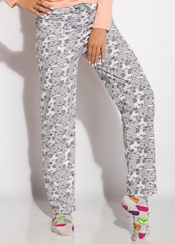 Рожева всесезон пижама (лонгслив, брюки) лонгслив + брюки Time of Style