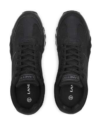 Черные демисезонные кроссовки Lanetti MP07-01450-01