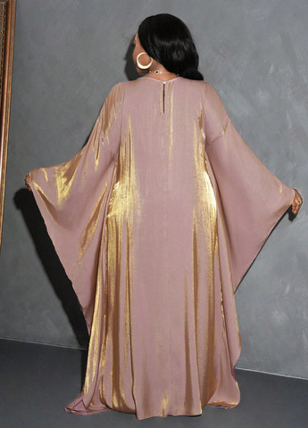 Комбинированное вечернее платье SHEIN градиентное ("омбре")