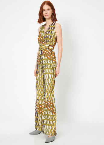 Плаття, Сукня KOTON комбінезон-брюки комбінований кежуал віскоза