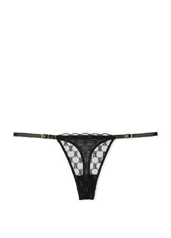 Черный демисезонный комплект (бюстгальтер, трусики) Victoria's Secret