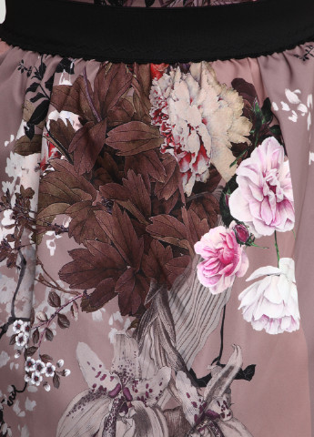 Рожево-коричнева кежуал сукня Rinascimento з квітковим принтом