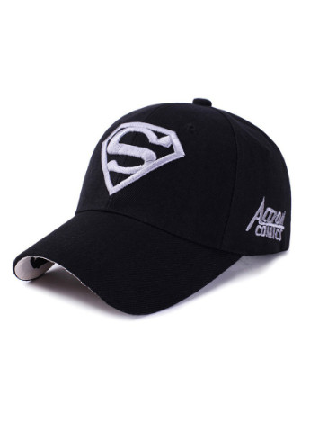 Мужская черная кепка SuperMan Sport Line (250595693)