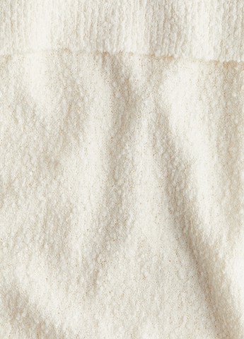 Кремовое кэжуал платье H&M однотонное