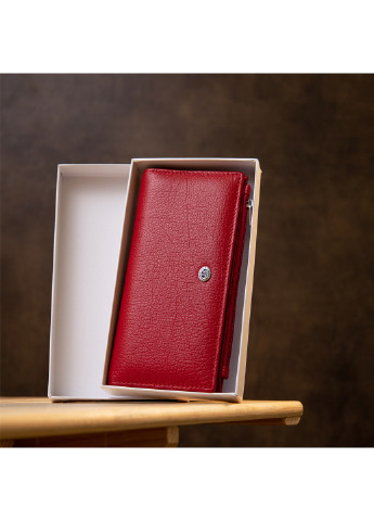 Жіночий шкіряний гаманець 19х9,5х1,5 см st leather (252126766)