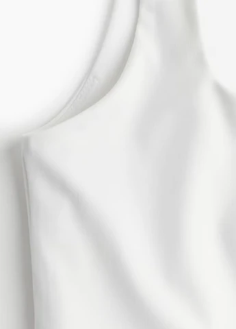 Білий спортивна сукня H&M однотонна