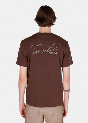 Коричневая футболка Colin's