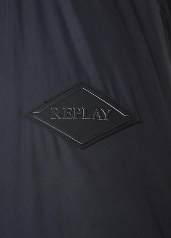 Темно-синяя демисезонная куртка Replay